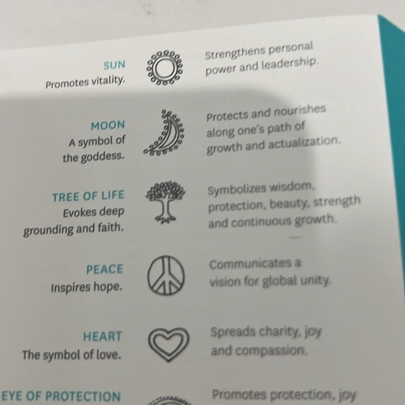 Staya Jewelry, triple strand necklace, 18k gold plated, 16” L - Picture 6 of 7